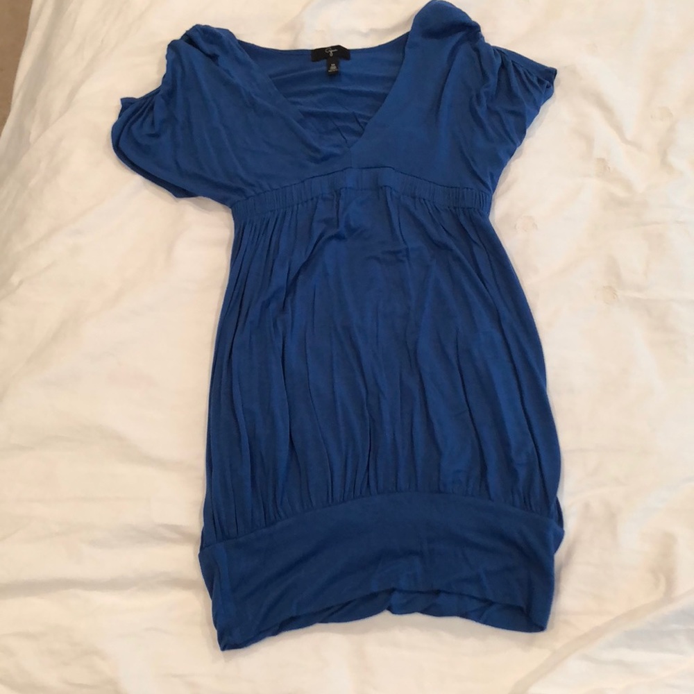 Aqua blue dress